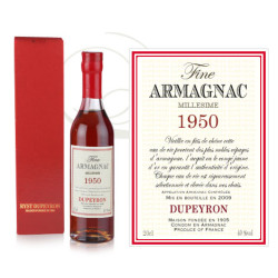 Armagnac Dupeyron millésime 1950