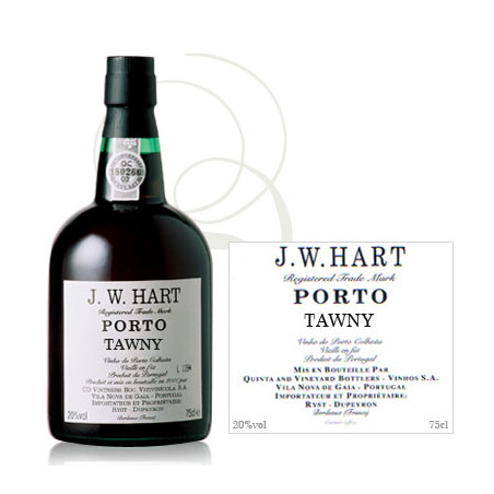 Achat Porto J.W. Hart Tawny 0 Porto Rouge Douro sur Vintage and Co