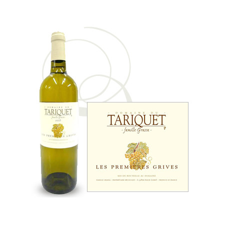 Tariquet Premières Grives 2023 Blanc Domaine du Tariquet - 75cl