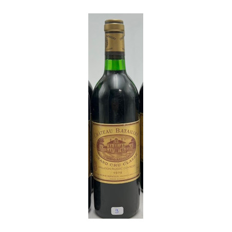 Château Batailley 1974 Rouge - 75cl