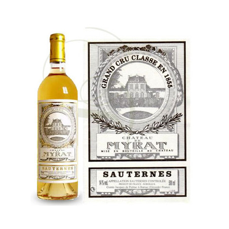 Château de Myrat 2018 Blanc - 75cl