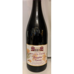 Beaujolais Nouveau 2024 Rouge Domaine du Moulin Favre - 75cl