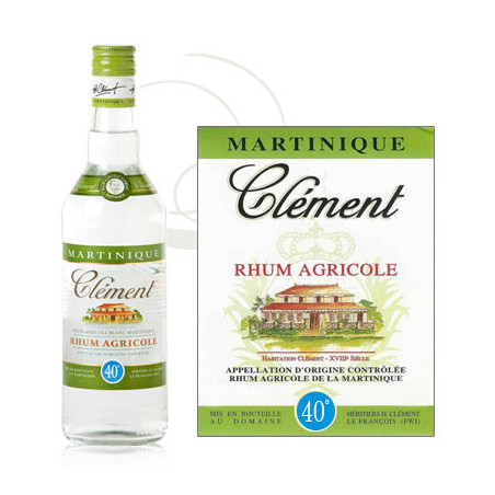 Rhum Clément Blanc - 100cl