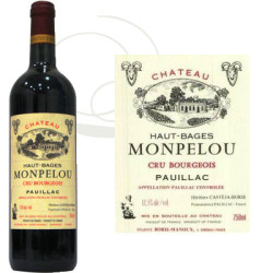 Château Haut Bages Monpelou 2016 Rouge - 37.5cl