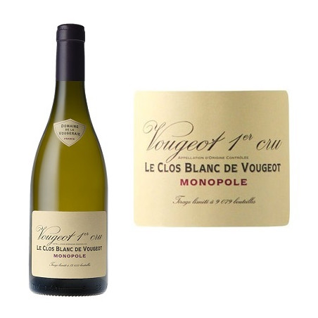 Le Clos Blanc de Vougeot 2022 Blanc Domaine de la Vougeraie - 75cl